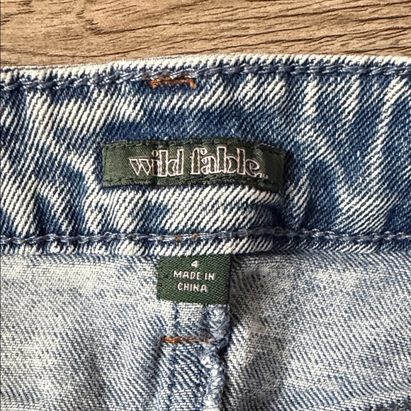 Wild Fable Acid Wash Mini Skirt - Picture 2 of 2